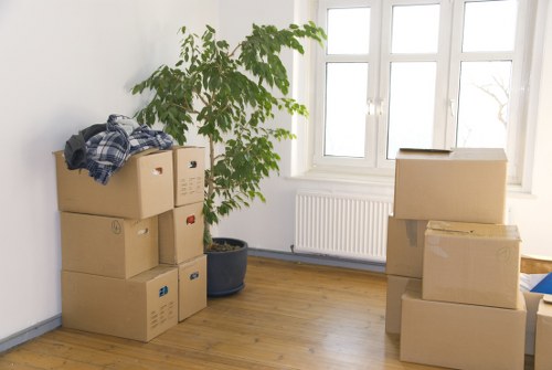 Vehicles and pedestrians moving safely in a storage facility