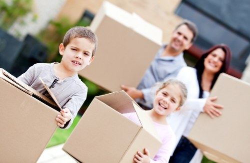Packing supplies and checklist for flat removals in Purley