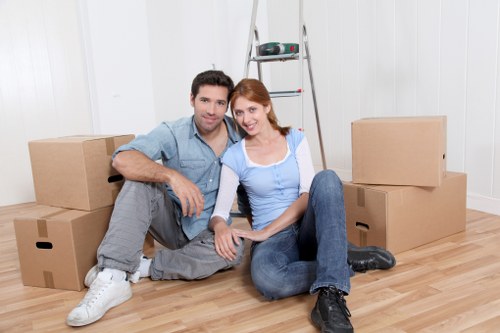 Secure Purley storage facility with neatly arranged items