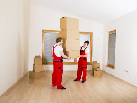 Local house movers navigating a residential street in Purley
