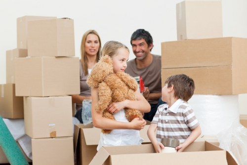 Organised student belongings stored safely in Purley